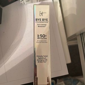 IT cosmetics BYE BYE FOUNDATION NEVER USED